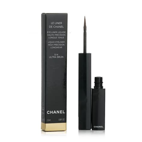 chanel liquid eyeliner brun|signature de Chanel eyeliner.